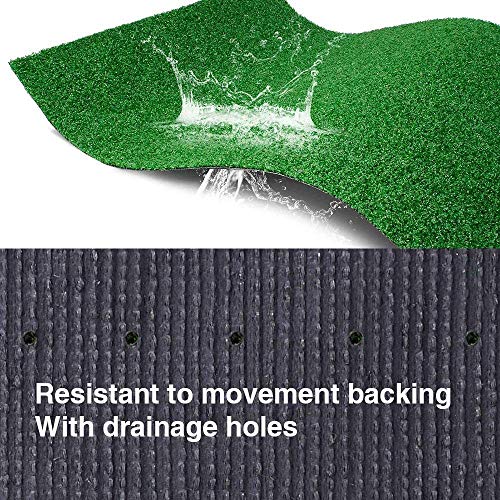 LITA Artificial Grass Turf Lawn 1 Feet x 31 Feet, 0.4" Pile Height Indoor Outdoor Rugs Synthetic Grass Mat Fake Grass - size: 1x31 Feet