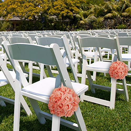 Larksilk Blush Pink Roses 50pcs Real Touch Faux for Wedding Bouquets | Bulk blush roses for wedding bouquets and centerpieces; real-touch artificial blooms with stems for DIY crafts - color: Blush Pink