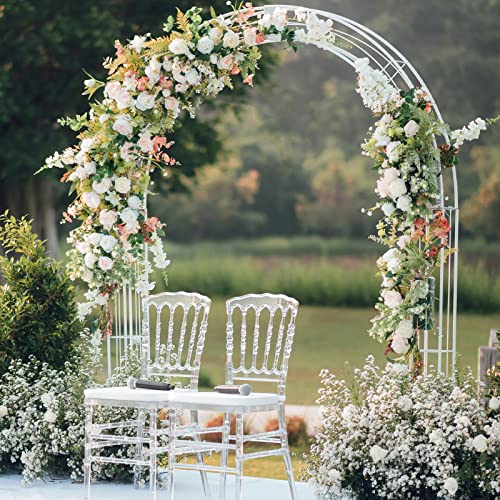 HongWay 4 Pieces Floral Foam Cage Flower Holder with Floral Foam for Fresh Flower Arrangement and Wedding Holiday Decorations