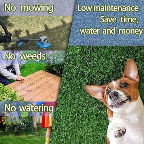Dog Grass Pad,51.2x31.5In Fake Grass for Dogs,Artificial Grass Pee Pad for Puppies Potty Training Indoor Outdoor - size: 51.2x31.5 Inch (Pack of 1)