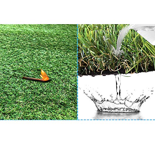 Petgrow Artificial Grass Turf - Indoor Outdoor Garden Lawn Landscape Balcony Synthetic Turf,Party Wedding Christmas Rug(6FTX10FT) - size: 6 ft x 10 ft (60 square ft)