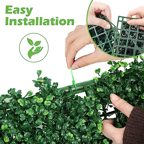 Greenery Wall (6 Pcs-16" x 12")… - size: 6pes 16"x 12"