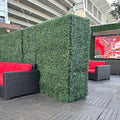 3rd Street Inn Artificial Greenery Wall Panels for Privacy - 20x20 4-Pack - color: Boxwood