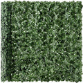 Best Choice Products Outdoor Garden 96x72-inch Artificial Faux Ivy Hedge Leaf and Vine Privacy Fence Wall Screen - Green - size: 96x72in
