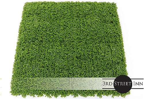 3rd Street Inn Artificial Greenery Wall Panels for Privacy - 4-Pack - color: Moss