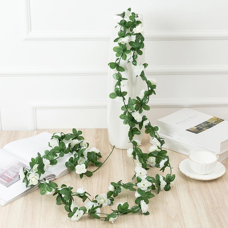 250cm Artificial Peony Flowers Fake Plant DIY Wedding Home Room Decoration (White) - color: White
