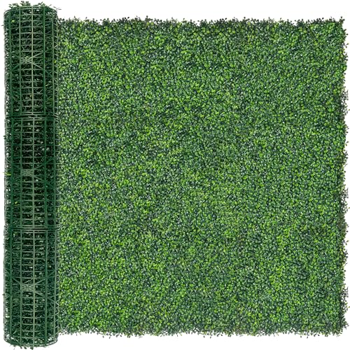 Artificial Ivy Privacy Fence Screen: 60"x 140" (58.5 SQFT) 4-Layer Leaf UV-Anti Faux Greenery Boxwood Backdrop Ivy Vine Leaf Panels for Outdoor, Indoor, Garden, Backyard and Decor - size: 60"x140" (1)