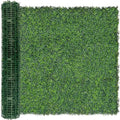 Artificial Ivy Privacy Fence Screen: 60"x 140" (58.5 SQFT) 4-Layer Leaf UV-Anti Faux Greenery Boxwood Backdrop Ivy Vine Leaf Panels for Outdoor, Indoor, Garden, Backyard and Decor - size: 60"x140" (1)