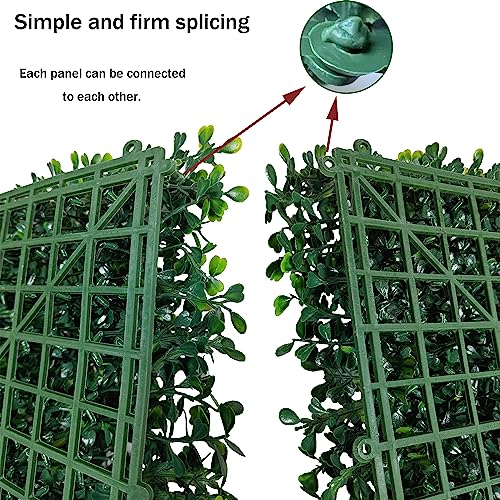 ODTORY Artificial Ivy Privacy Fence Wall Screen: 6FT X 12FT (72 sqft) UV-Anti Faux Boxwood Roll Panels Greenery Backdrop Ivy Vine Leaf Hedges Fence Panels for Indoor Outdoor Green Decor - size: 72 X 144 IN