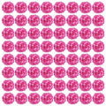 Auihiay 64pcs Hydrangea Artificial Flowers, Rose Red Artificial Hydrangea Flowers, Silk Hydrangea Heads with Stems for Garden, Home Party Baby Shower DIY Wedding Centerpiece (Rose Red) - color: Rose Red