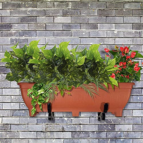 CATTREE Artificial Shrubs, Plastic Plants Scindapsus Grass Fake Green Bushes Greenery Leaves Wedding Indoor Outdoor Home Garden Verandah Office Table Centerpieces Arrangements Decoration 8 pcs - color: Scindapsus/8pcs