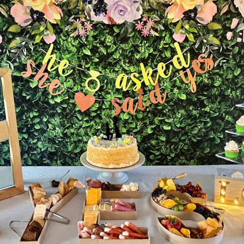 Avezano Flower Photography Backdrop Green Spring Grass Lawn Party Background Floral Grass Birthday Baby Shower Miss to Mrs Wedding Bridal Shower Backdrops Cake Table Decorations, 7x5 - size: 7x5