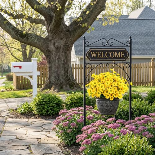 12 Bundles Daisy Artificial Flowers for Outdoors, Yellow Faux Daisies Artificial Flowers, Realistic Fake Mum Daisy Flowers, Faux Daisy Flowers for Front Porch, Garden, Yard, Home Decor, 13in - color: Daisy-yellow