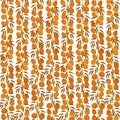 CQURE 12 Pack 84Ft Eucalyptus Garland,Artificial Eucalyptus Willow Leaves Table Greenery Garland Wreath Vines for Wedding Party Table Fireplace Bedroom Wall Room Decor - size: 84Ft-12Pack-Willow-Orange
