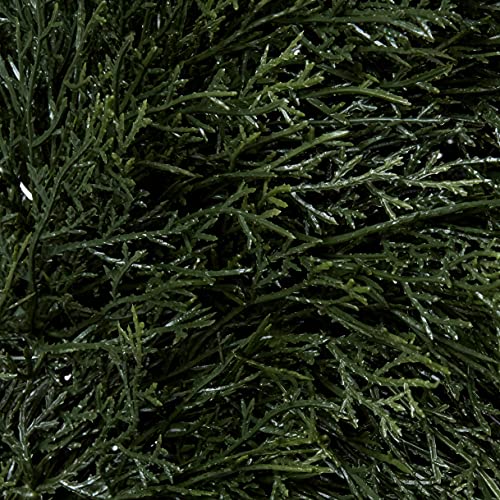 Nearly Natural 5ft. Pond Cypress Spiral Topiary UV Resistant (Indoor/Outdoor) - size: 60 in x 12 in x 12 in