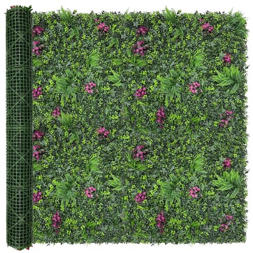 Greenery Grass Wall Boxwood Plant Roll: 72"x128"(64 SQFT with UV Resistant Green Leaves Faux for Interior Panel, Greenery Backdrop,Garden and Indoor Outdoor Wall&Fence Covering Privacy - color: 3d Style 2, size: 72"x128"