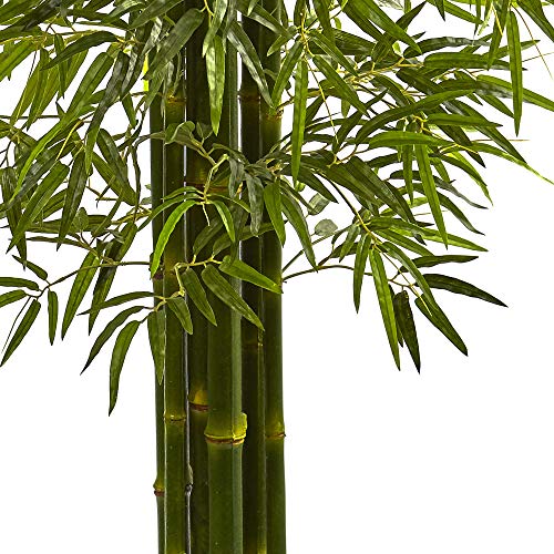Nearly Natural 7 ft. H Bamboo Artificial Tree UV Resistant (Indoor/Outdoor)