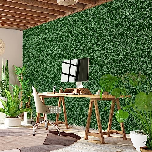 Greenery Wall (6 Pcs-16" x 12")… - size: 6pes 16"x 12"