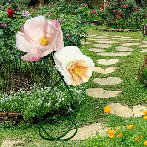 Pink White Champagne Gold Flowers Decoration for Party - color: L-mixed Color-d