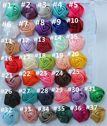 S_SSOY Customizable Romantic Wedding Bouquets Silk Flowers Bridal Holding Roses Bride Bridesmaid Bouquet with Pearl Crystal Ribbon Valentine's Day (Ivory+Wine Red) - color: Ivory+wine Red