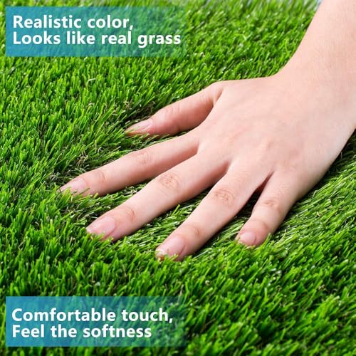CooZero Artificial Grass, Professional Dog Grass Mat, Potty Training Rug and Replacement Turf Outdoor Rug Patio Lawn Decoration, Easy to Clean with Drainage (39.4 x 19.7 inch) - size: 39.4 x 19.7 inch
