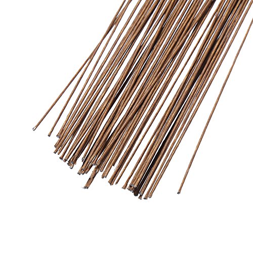 Decora 20 Gauge Brown Floral Wire 16 inch,50/Package - color: AD054S5P50F