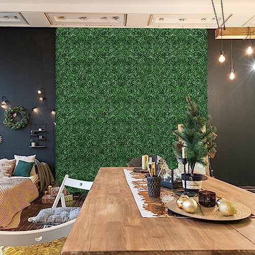 Greenery Wall (6 Pcs-16" x 12")… - size: 6pes 16"x 12"