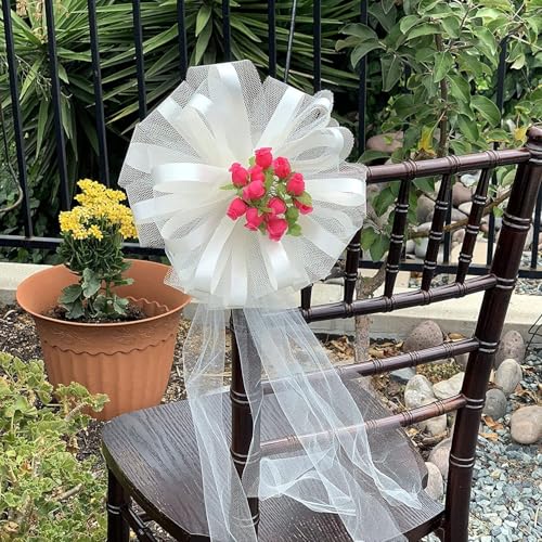 Hot Pink Artificial Silk Flower Roses - 12 Mini Bouquets of 12 Rosebuds, 144 Fuchsia Rosebuds Total, Valentine’s Day Wedding Decor, Easter Reception Wreath, Anniversary Floral Arrangement - color: Fuchsia Pink