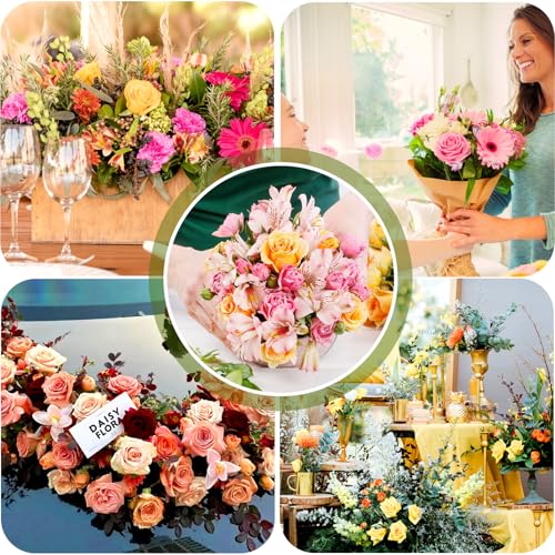 6 Pcs Floral Foam Blocks,Green Wet Dry Florist Foams for Artificial Fresh Flower Plant Arrangements,Wedding,DIY,Crafts,7.8 x 3.5 x 2.4inch