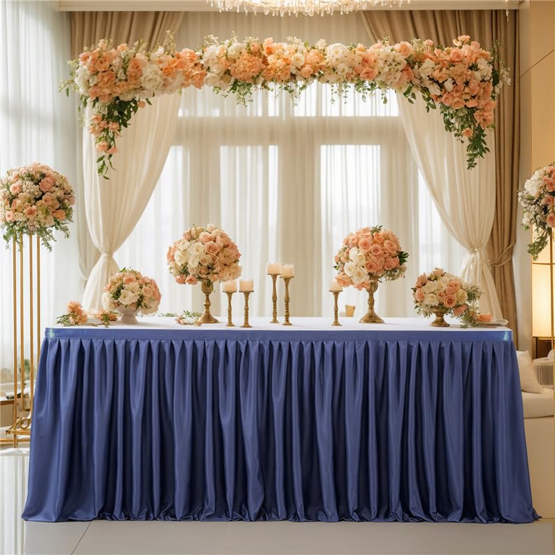 WEISPARK 100PCS Artificial Hydrangea Flowers, Fake Flowers Silk Hydrangea Full Flowers Heads with Stems for Wedding Home Party Shop Baby Shower Decor (Champagne) - color: Champagne
