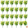 Tigeen 24 Pack Lemon for Decoration Fake Lemon Branches Artificial Vivid Yellow Faux Lemons Tables Centerpiece for Kitchen Stem Fruits for Home Spring Summer Decor - style: Lemons