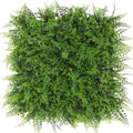 Luyue 6pcs Artificial Grass Wall Panels Greenery Backdrop 20”×20” Green Ivy Hedge Panel Greenery Grass Wall Decor Privacy Screen Wall Backdrop - color: 20"×20" - C