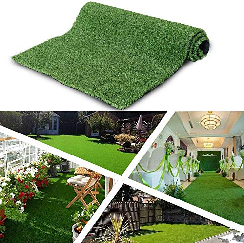 ALTRUISTIC Customized Synthetic Artificial Grass Mat 3ft x 19ft,Indoor Outdoor Garden Lawn Landscape Turf for Pets, Faux Grass Rug with Drainage Holes - size: 3 x 19ft