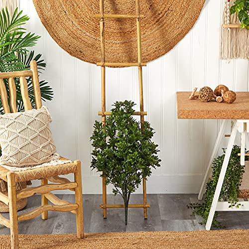 Nearly Natural 2.5ft. Tea Leaf Artificial Plant UV Resistant (Indoor/Outdoor)