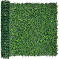 Artificial Ivy Privacy Fence Screen,40"x 140" (39 SQFT) 4-Layer Leaf UV-Anti Faux Greenery Boxwood Backdrop Ivy Vine Leaf Panels for Outdoor, Indoor, Garden,Backyard and Decor - size: 40"x140" (1)