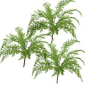 18" Artificial Soft Plastic Fern - Package of 3 (Rabbit's Foot) - color: Rabbit's Foot