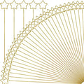H&W 12''L Golden Ring Loop Star Shape Card Holders 40PCS Floral Picks Clips for Wedding & Flower Arrangements, DIY Craft Wire Clip Table Card Holders Note Photo Picture Memo Cake Topper (Star) - color: Star