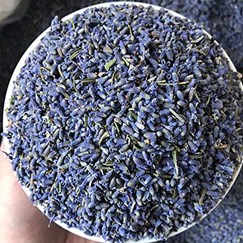 Dried Lavender Flowers, Dry Lavender Buds Bulk for Wedding Toss, Crafts, Sachets - 1 Pound - size: 1 Pound