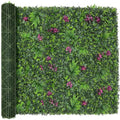 Greenery Grass Wall Boxwood Plant Panel: 80"x120"(67 SQFT) with UV Resistant Green Leaves Faux for Interior Wall, Greenery Backdrop,Garden and Indoor Outdoor Wall&Fence Covering Privacy - size: 80"x120" 1