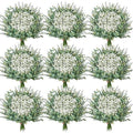 Serwalin 300 Pcs Mixed Artificial Eucalyptus Stems，Babys Breath Artificial Flowers Bulk with Artificial Fake Greenery Stems for Wedding DIY Bouquets Floral Arrangement Home Decor - size: 300pcs