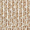 CQURE 12 Pack 84Ft Eucalyptus Garland,Artificial Eucalyptus Willow Leaves Table Greenery Garland Wreath Vines for Wedding Party Table Fireplace Bedroom Wall Room Decor - size: 84Ft-12Pack-Willow-Brown