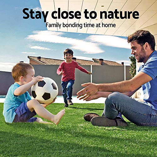Artificial Grass Rug Green Fake Grass Carpet 4X4 FT, Pet Turf Mat Dog Grass Pee Pad with Drainage Holes, Indoor Outdoor Synthetic Lawn for Patio, Balcony, Deck, Yard - color: 4 Ft Customized, size: 4FTx4FT