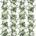 Dremisland Artificial Flowers Garlands 4 Pack 24Ft Eucalyptus Garlands with Flowers Dahlia Flower Vines Hanging Floral Garland for Wedding Arch Bedroom Home Wall Backdrop Room Decor - size: 4PCS