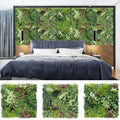 40"x40"-1Set Artificial Grass Wall Panels Greenery Backdrop Fake Grass Photography Background, Faux Boxwood Panels for Interior Wall Décor, Outdoor Patio Privacy Ivy Fence Screen - size: 40"x40"