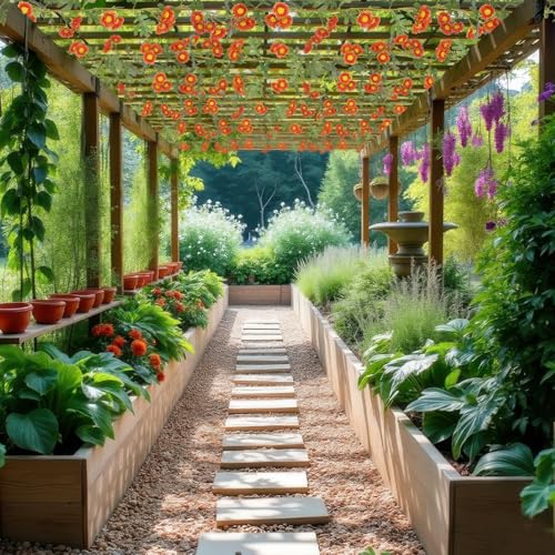 2 Pcs Wildflower Garland Spring Flowers Garland 12 FT Orange Artificial Daisy Flowers and Leaves Faux Floral Vine for Mantle Baby Shower Wedding Arch Porch Staircase Summer Decor - color: Orange