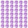 Auihiay 64pcs Hydrangea Artificial Flowers, Purple Artificial Hydrangea Flowers, Silk Hydrangea Heads with Stems for Garden, Home Party Baby Shower DIY Wedding Centerpiece (Purple) - color: Purple