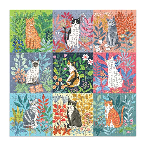 Good Puzzle Co. Cats and Flowers - color: Cats and Flowers