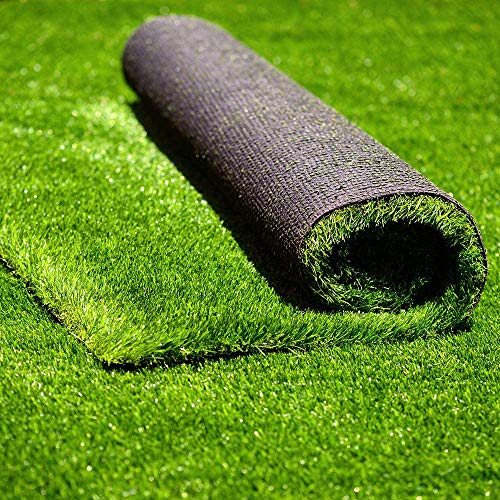 Artificial Grass Synthetic Thick Lawn Astro Turf Carpet Perfect for Indoor/Outdoor Fake Grass Rug (5FTx8FT (40 Square ft)) - size: 5 x 8 Feet