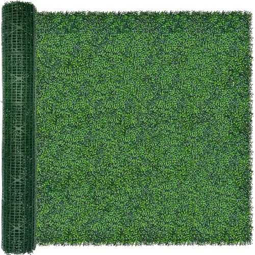 ODTORY Artificial Ivy Privacy Fence Wall Screen: 80X120 in(67 sqft) UV-Anti Faux Boxwood Roll Panels Greenery Backdrop Ivy Vine Leaf Hedges Fence Panels for Indoor Outdoor Green Wall Decor - size: 80 X 120 IN