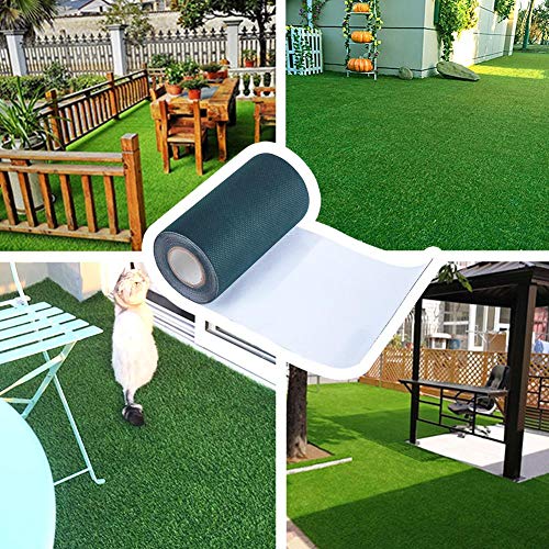 TYLife Artificial Grass Self-Adhesive Seaming Turf Tape Lawn,Carpet Jointing 6" x32.8'(15cm x 10m), 33' - size: 6" x 32'10" (15cm x 10m)